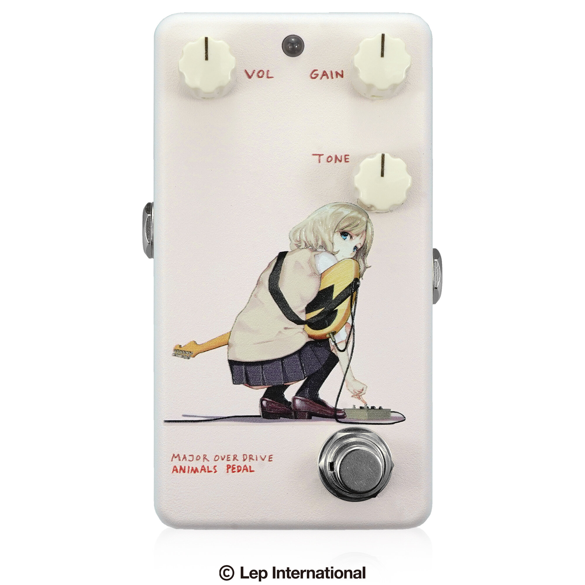 Animals Pedal / Custom Illustrated 014 Major Overdrive by あしや 